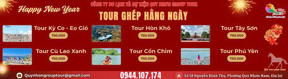 Tour ghép Quy Nhơn - Phú Yên giá tốt 2026