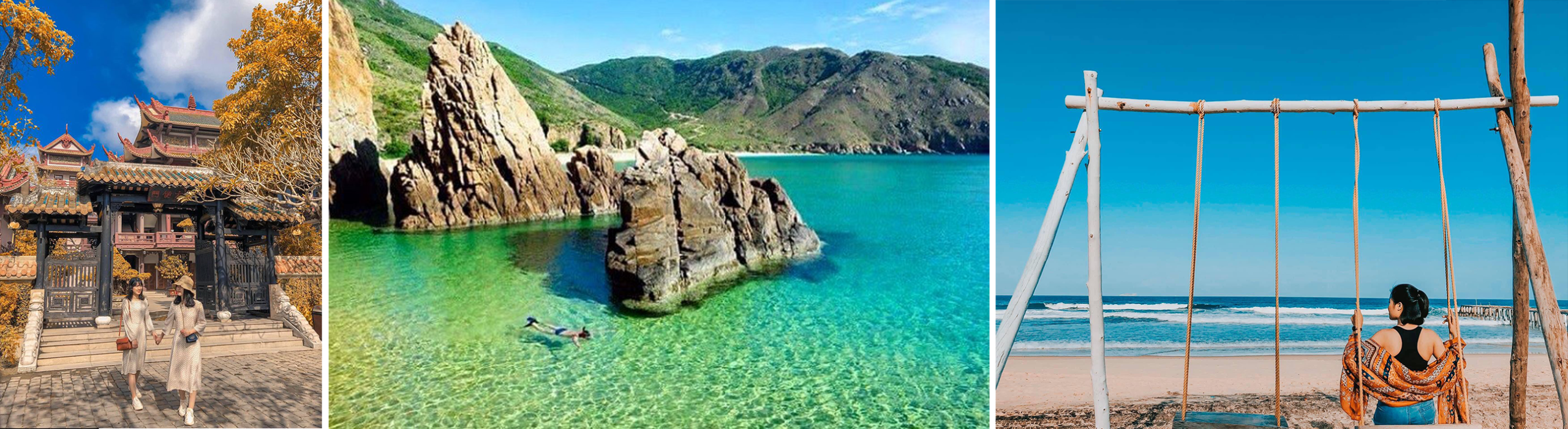 Tour Kỳ Co Buổi sáng với nhiều hoạt động hấp dãn - Quy Nhơn Group Tour