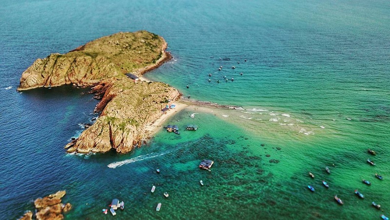 Tour đảo Hòn Khô gía tự túc 