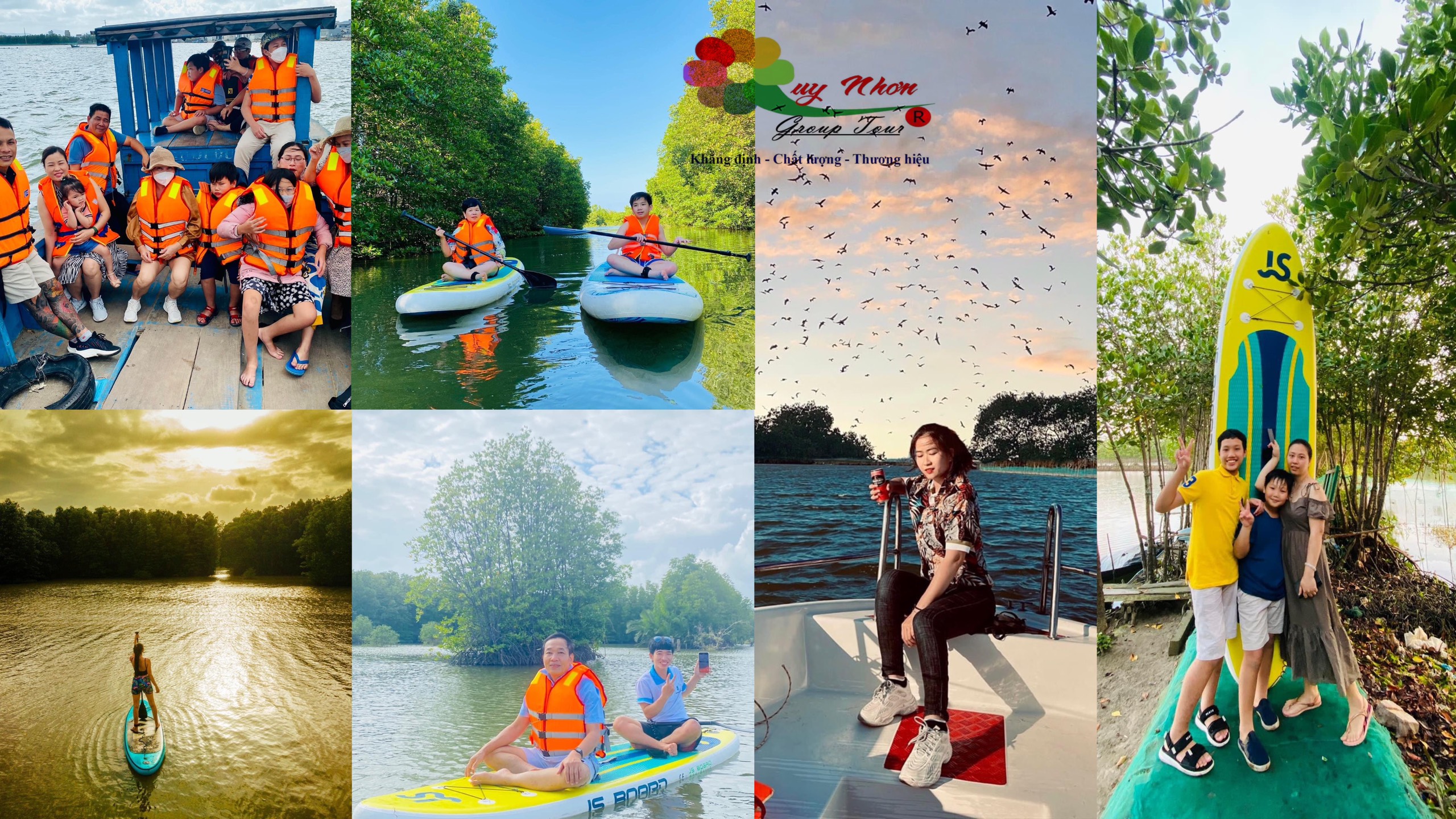 Tour cồn chim Quy Nhơn ngắm hoàng hôn - quynhongrouptour