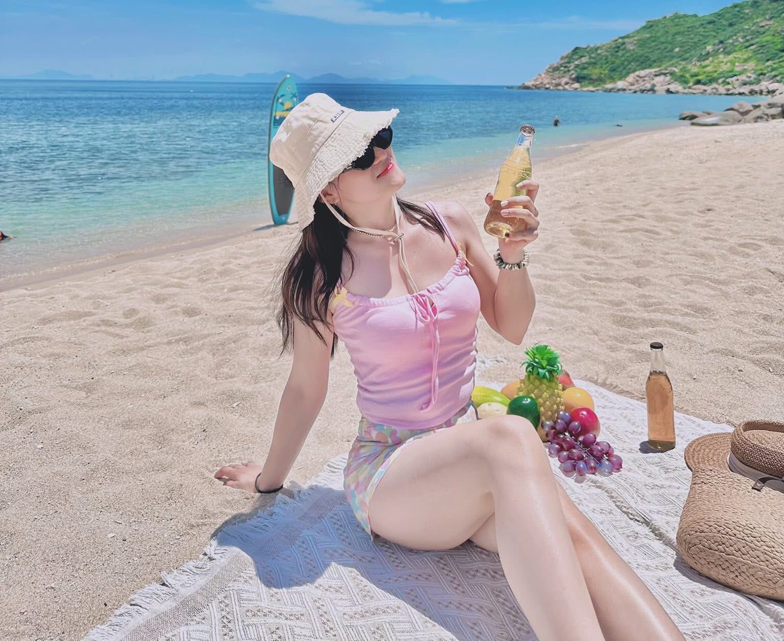 Bãi tắm cực đẹp tại đảo Cù Lao Xanh