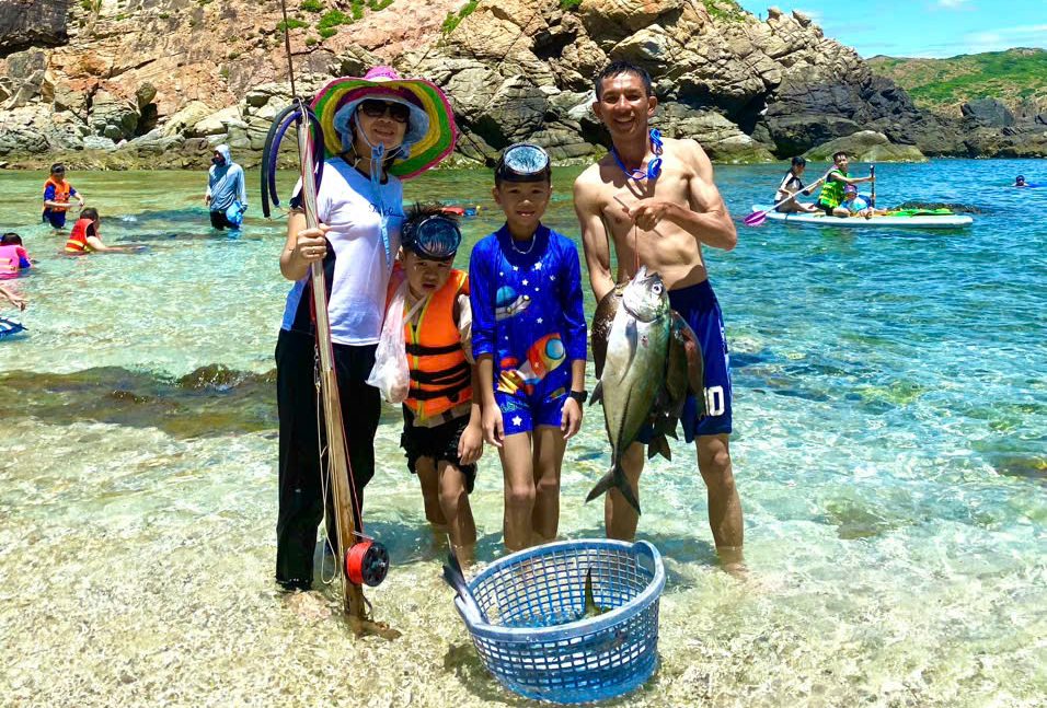 Tour săn cá Hòn Sẹo Quy Nhơn