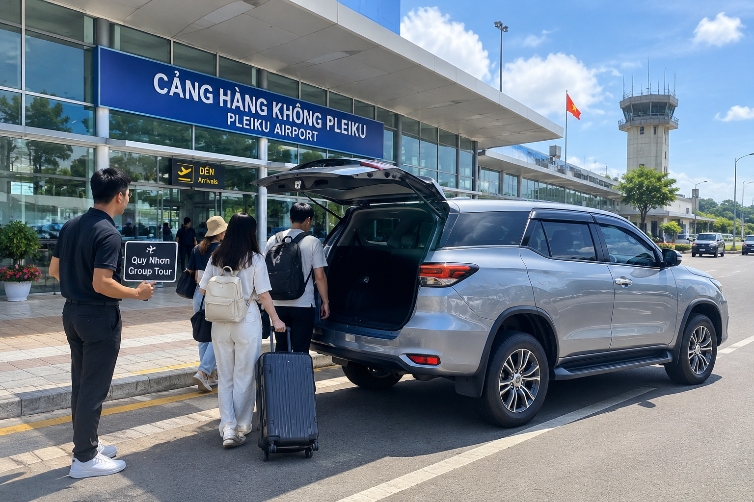 Cho thuê xe 7 chỗ tại Pleiku - Gia Lai